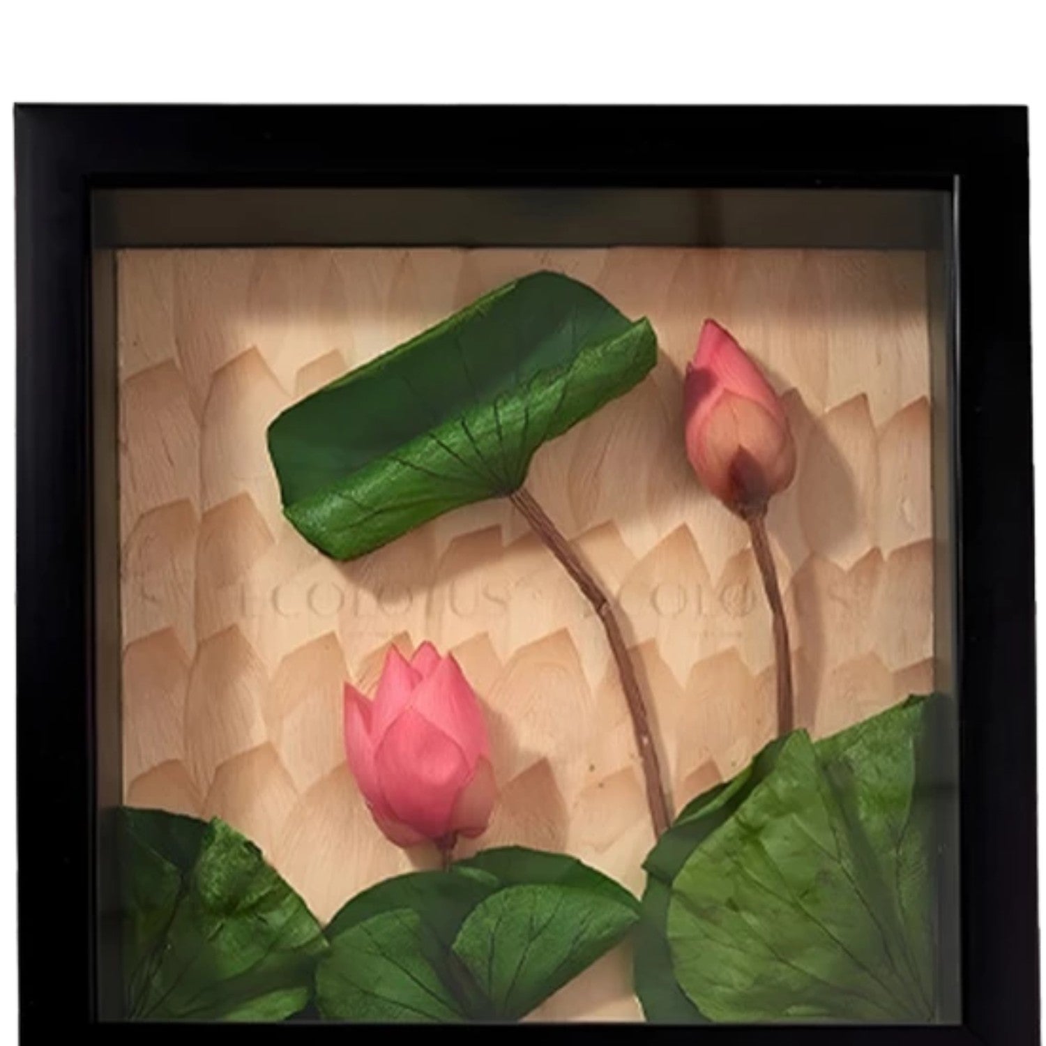 3D Dried Lotus Painting 2