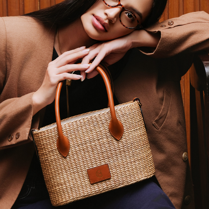 Water Hyacinth Handbag Ashima