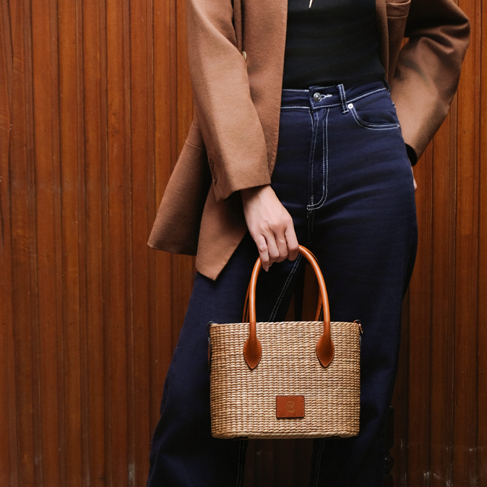 Water Hyacinth Handbag Ashima
