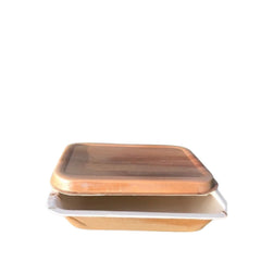 Areca Palm Leaf Box with Lid