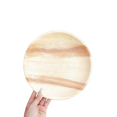 Areca Palm Leaf Round Plate