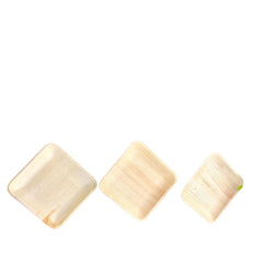 Areca Palm Leaf Square Plate