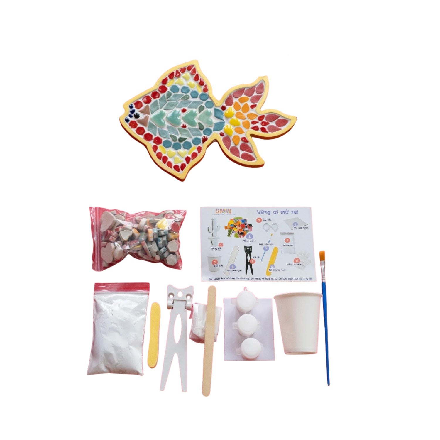 Artistic Ceramic Mosaic Painting Kit