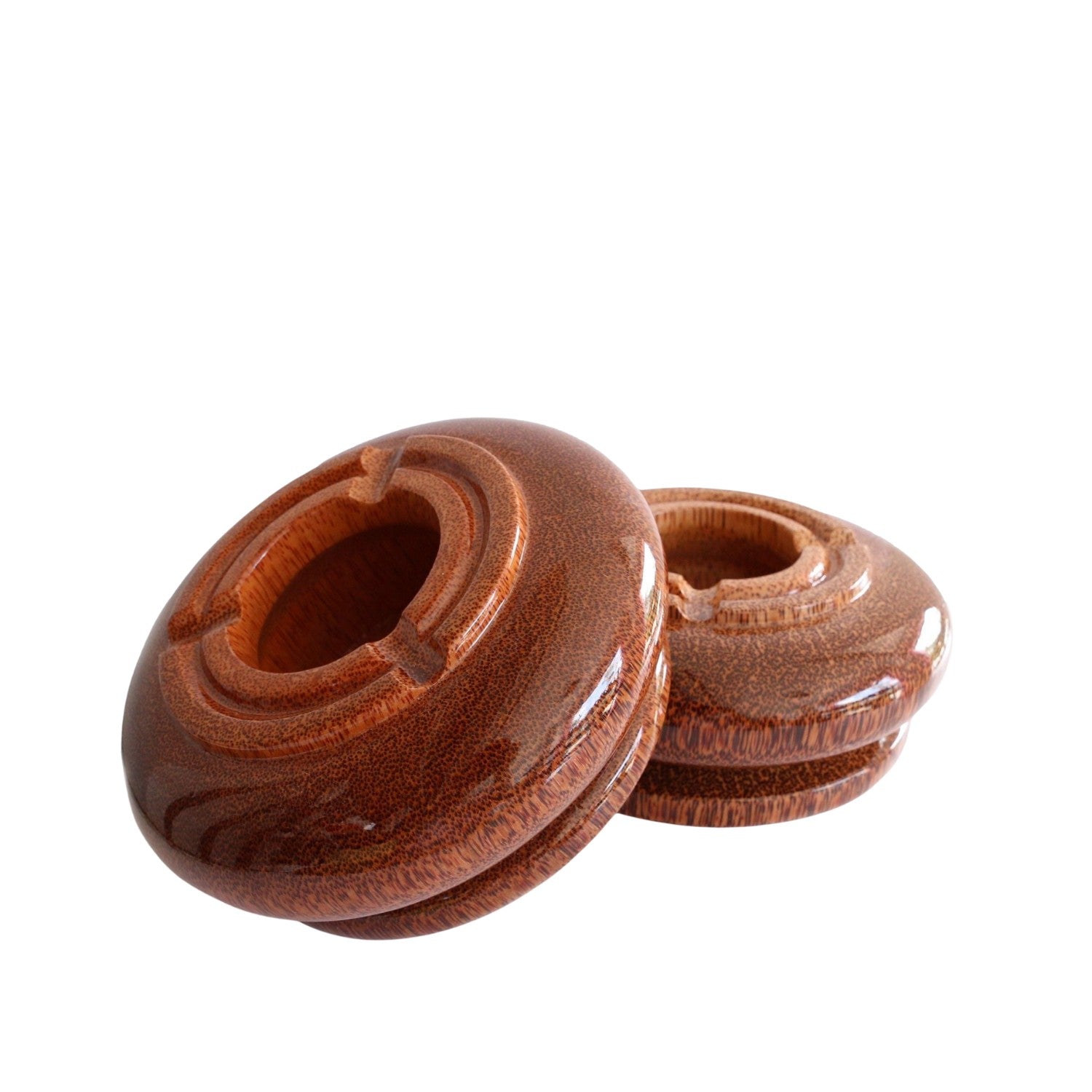 Ashtrays Made from Coconut Wood