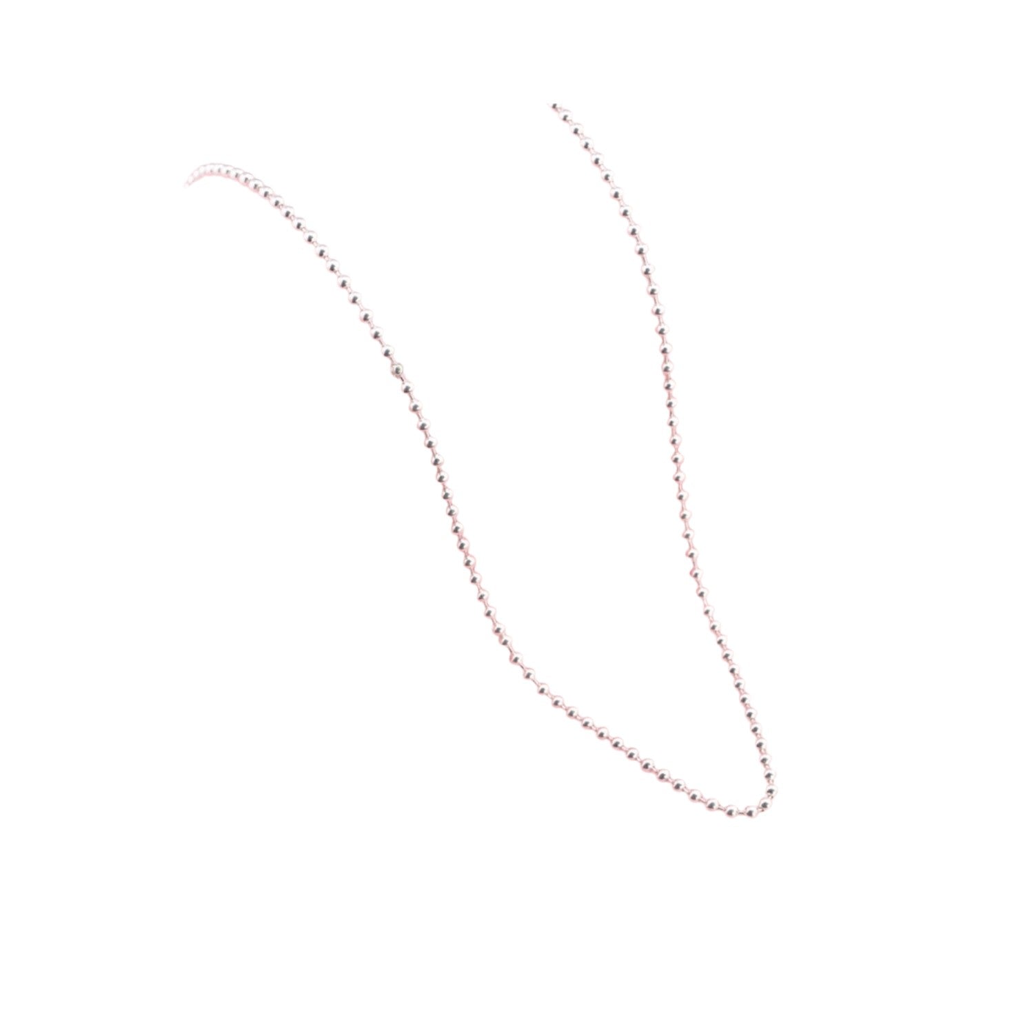 Ball Chain Handcrafted 925 Sterling Silver