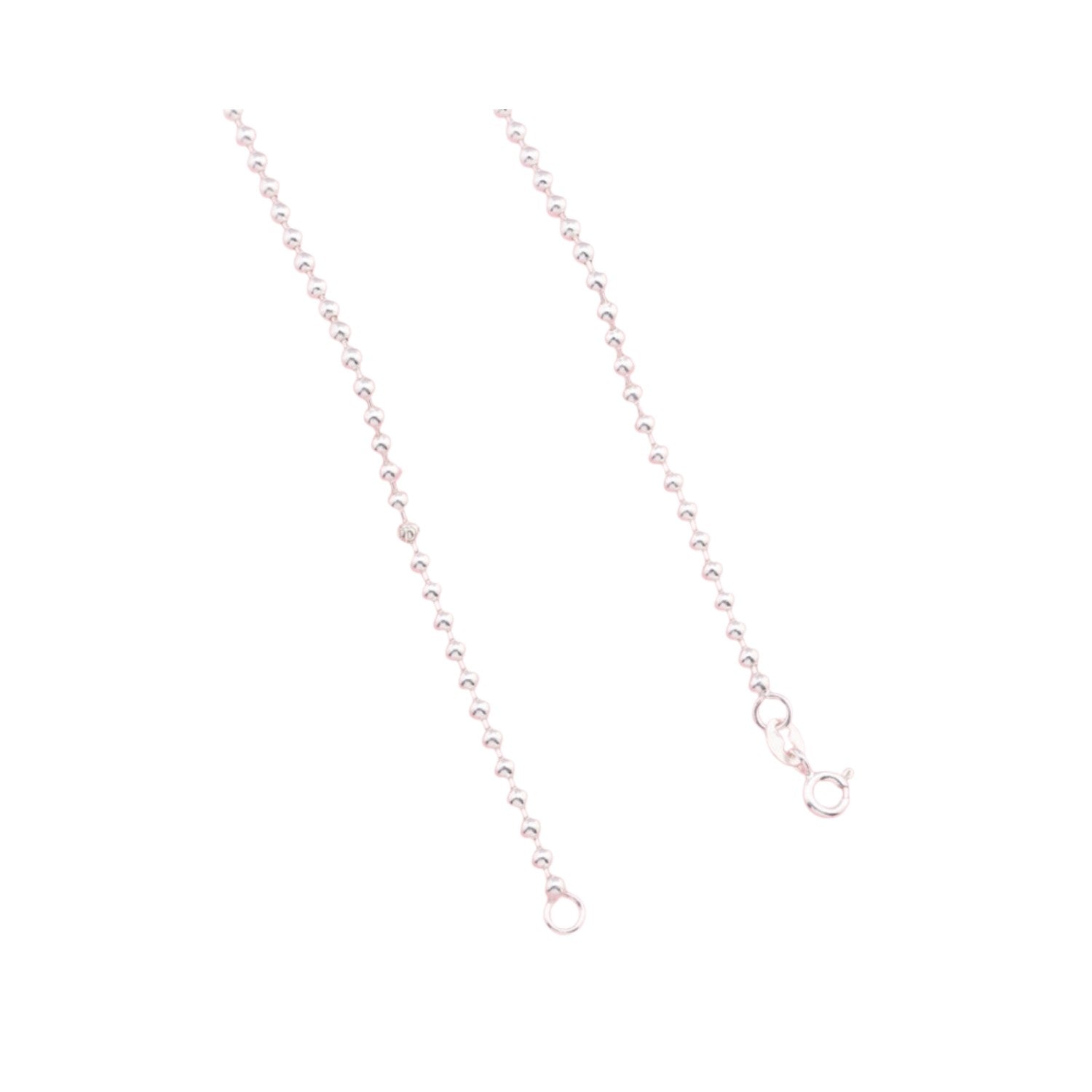Ball Chain Handcrafted 925 Sterling Silver