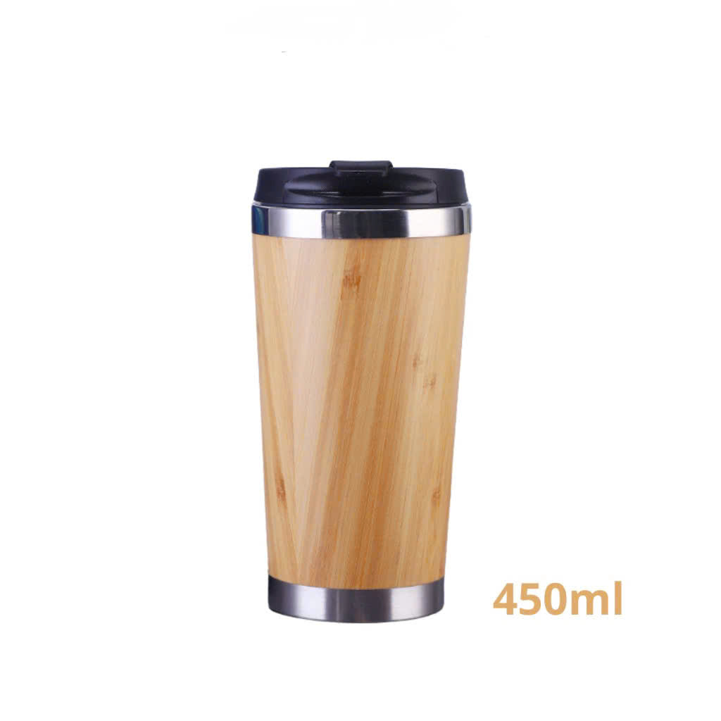 Bamboo Travel Thermos Bottle