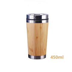Bamboo Travel Thermos Bottle