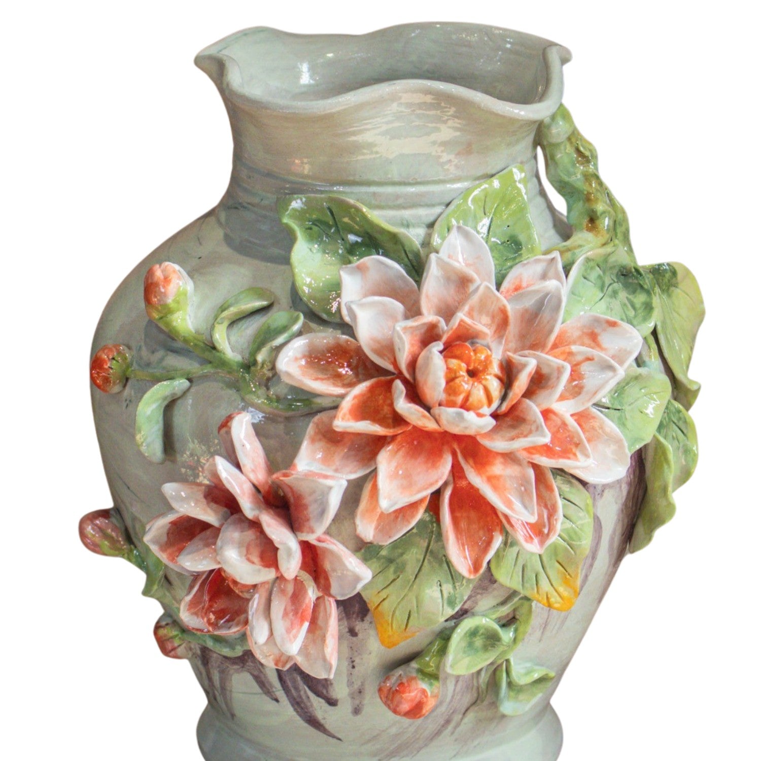 Bat Trang Handcrafted Ceramic Flower Vase  31