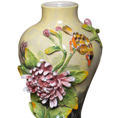 Bat Trang Handcrafted Ceramic Flower Vase 36