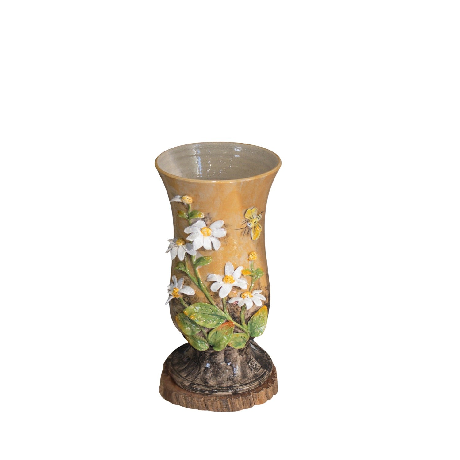 Bat Trang Handcrafted Ceramic Flower Vase 34