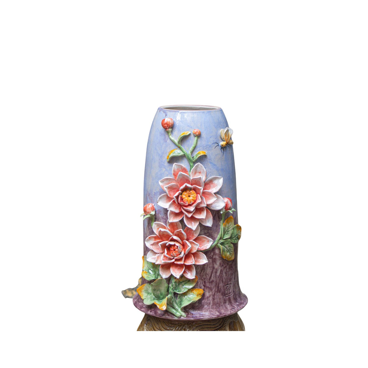 Bat Trang Handcrafted Ceramic Flower Vase 44