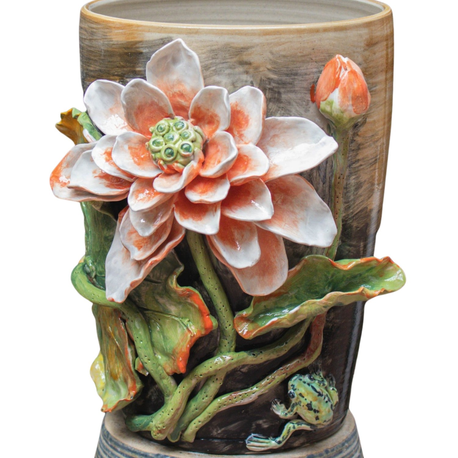 Bat Trang Handcrafted Ceramic Flower Vase 45