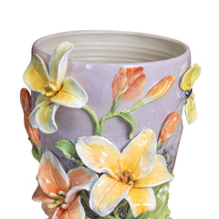 Bat Trang Handcrafted Ceramic Flower Vase 47