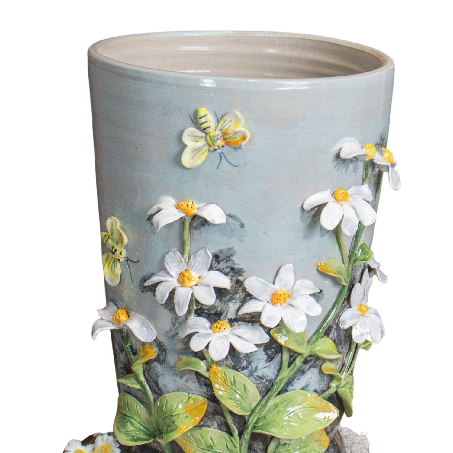 Bat Trang Handcrafted Ceramic Flower Vase 48