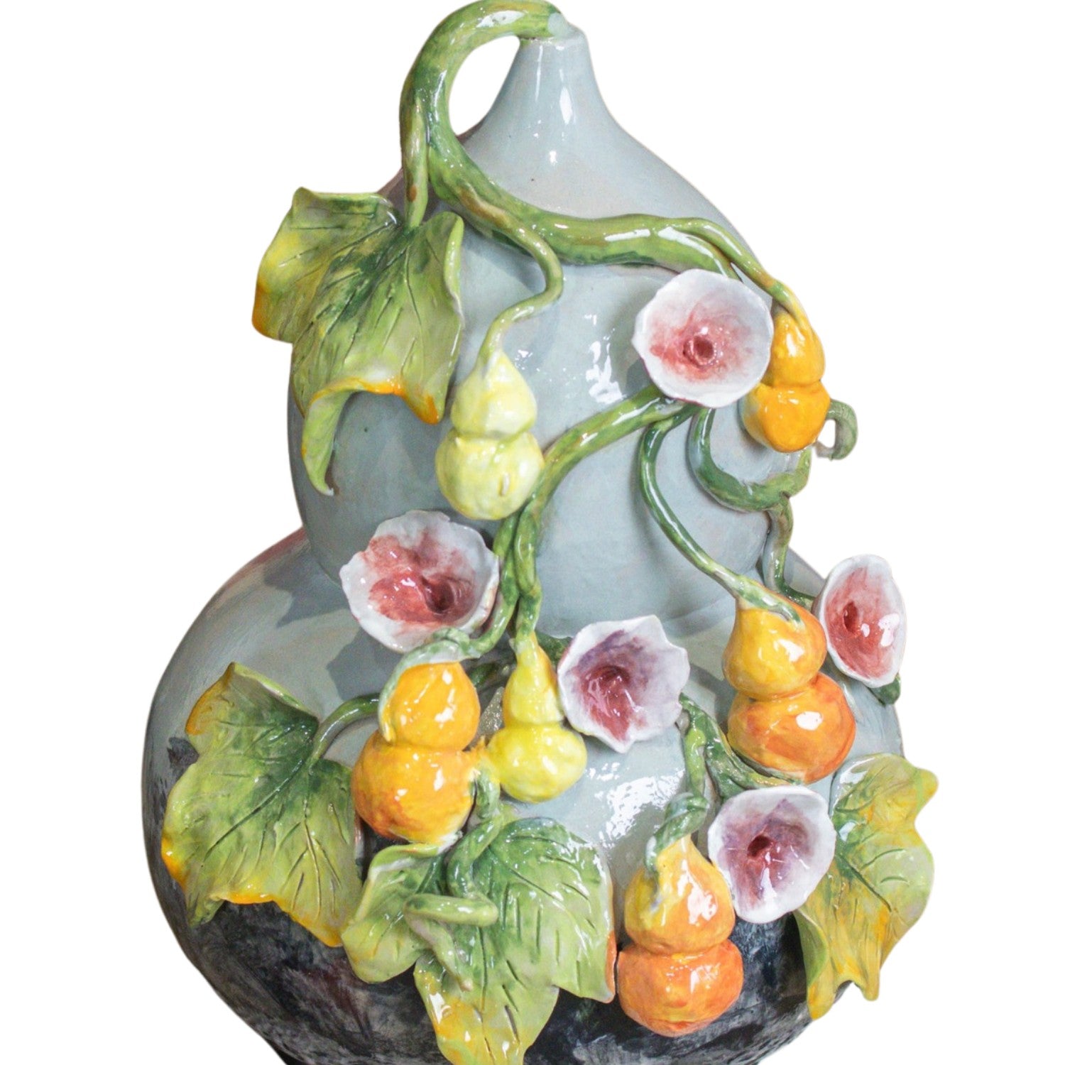 Bat Trang Handcrafted Ceramic Flower Vase 54