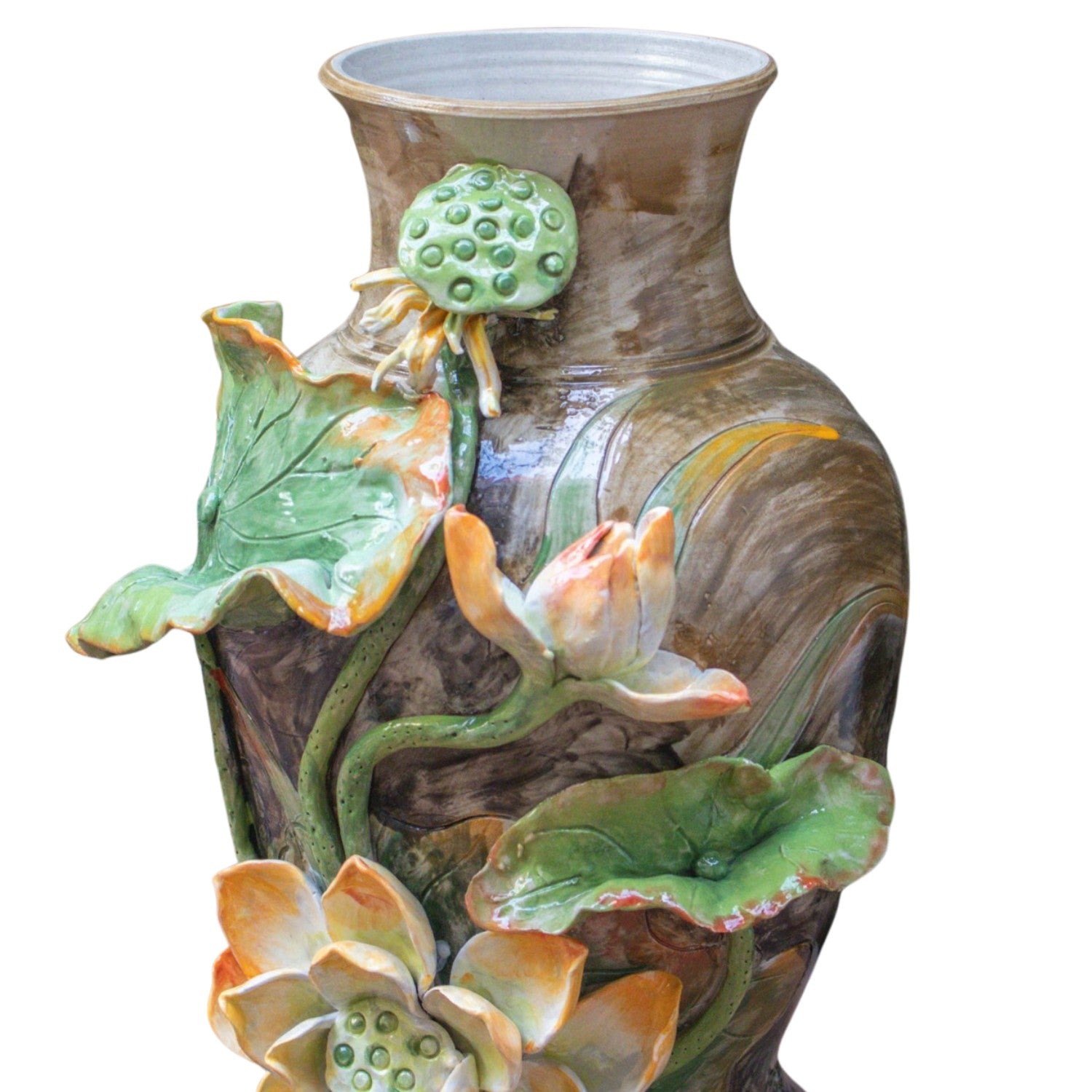 Bat Trang Handcrafted Ceramic Flower Vase 57