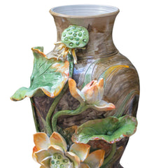Bat Trang Handcrafted Ceramic Flower Vase 57