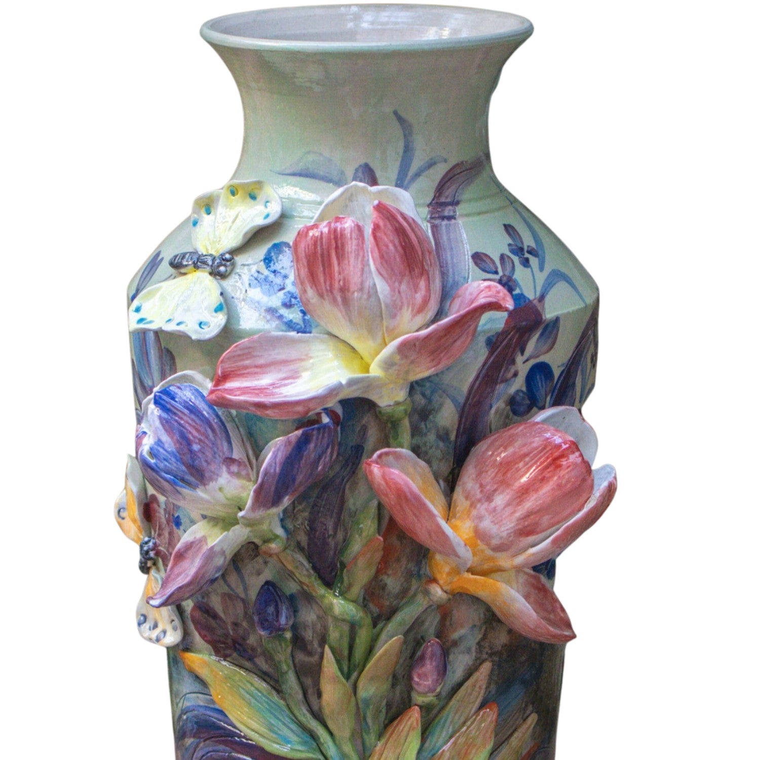 Bat Trang Handcrafted Ceramic Flower Vase 61