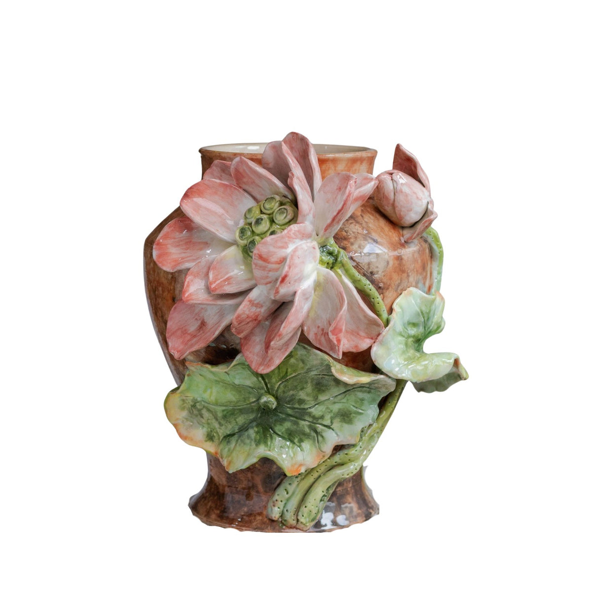 Bat Trang Handcrafted Ceramic Flower Vase 59