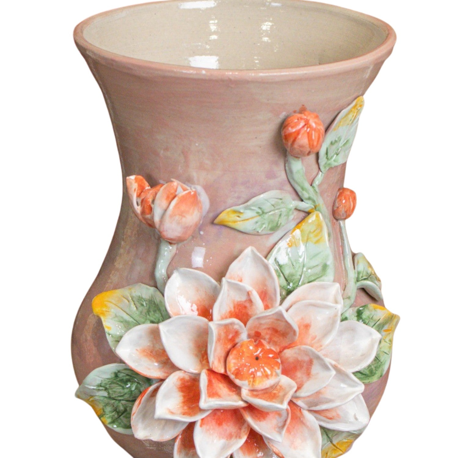 Bat Trang Handcrafted Ceramic Flower Vase 66