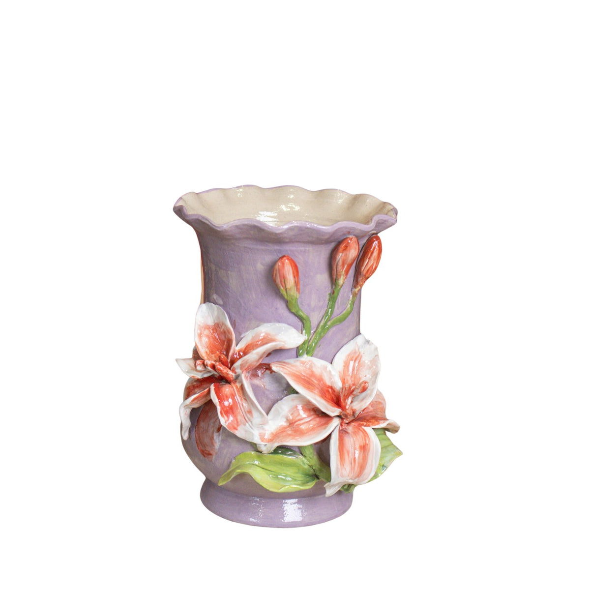 Bat Trang Handcrafted Ceramic Flower Vase 64