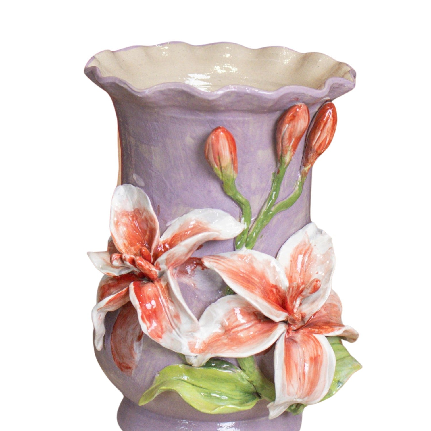 Bat Trang Handcrafted Ceramic Flower Vase 64