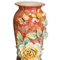 Bat Trang Handcrafted Ceramic Flower Vase 64