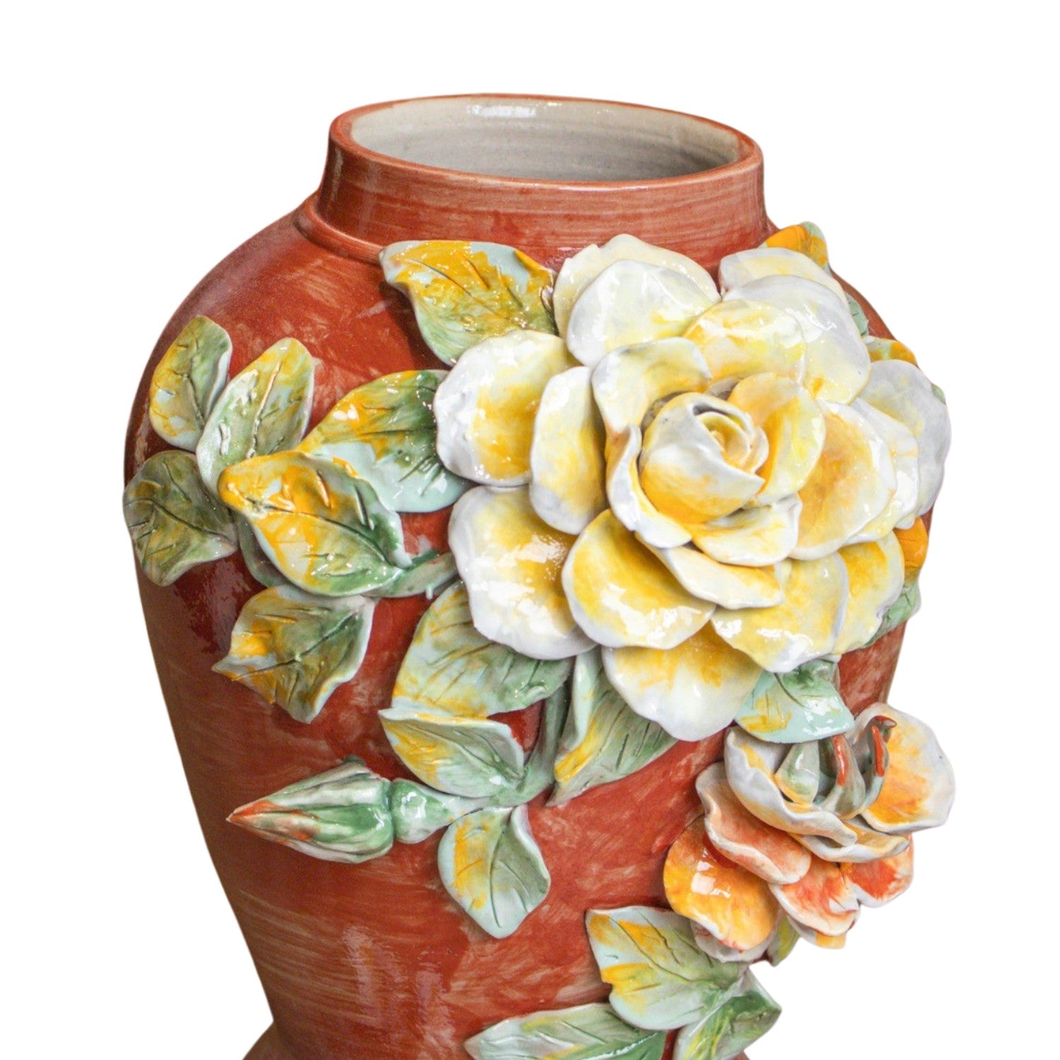 Bat Trang Handcrafted Ceramic Flower Vase 63