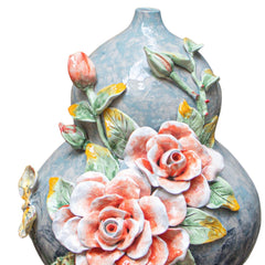 Bat Trang Handcrafted Ceramic Flower Vase 67