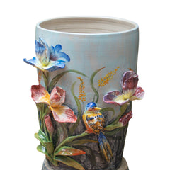 Bat Trang Handcrafted Ceramic Flower Vase 72