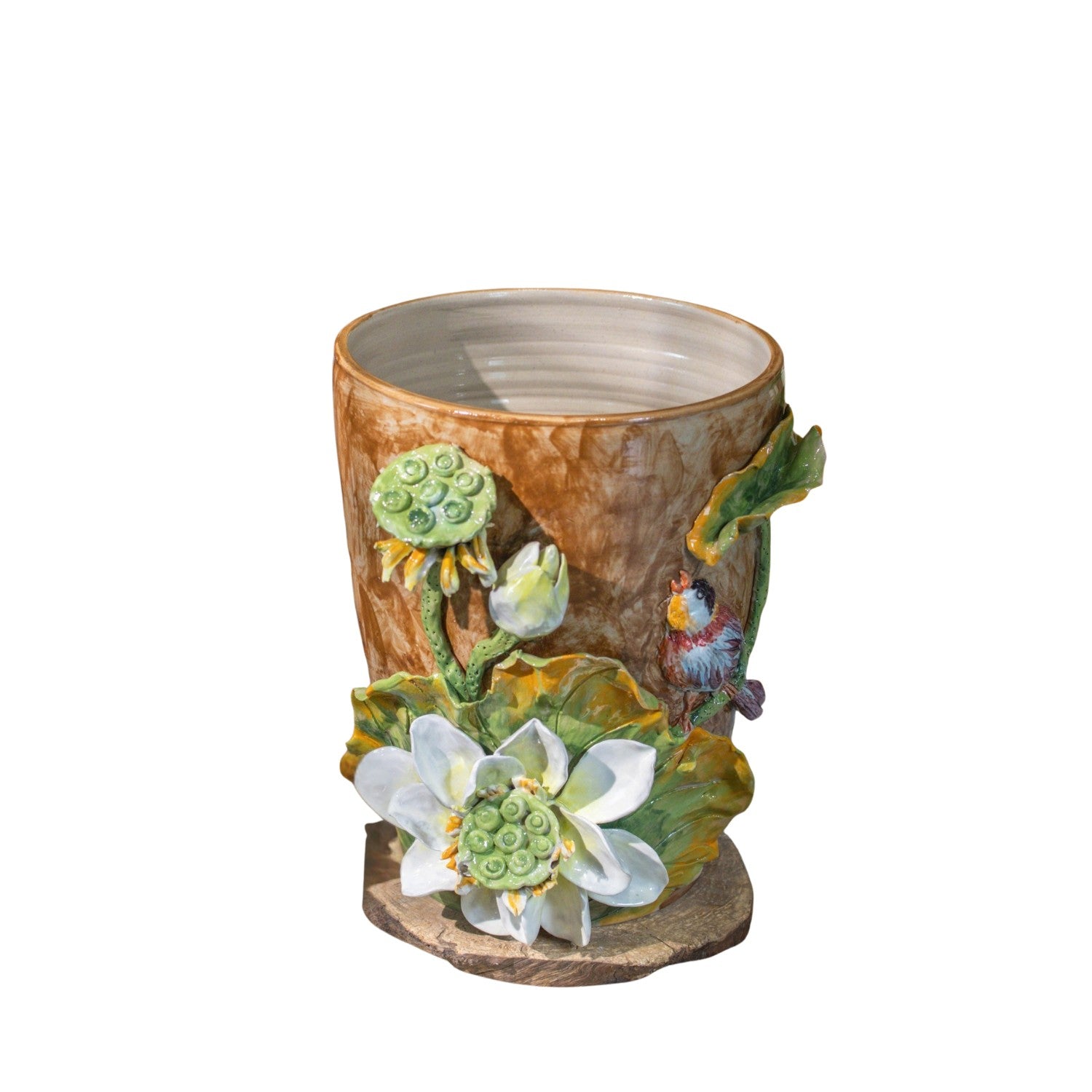 Bat Trang Handcrafted Ceramic Flower Vase 70