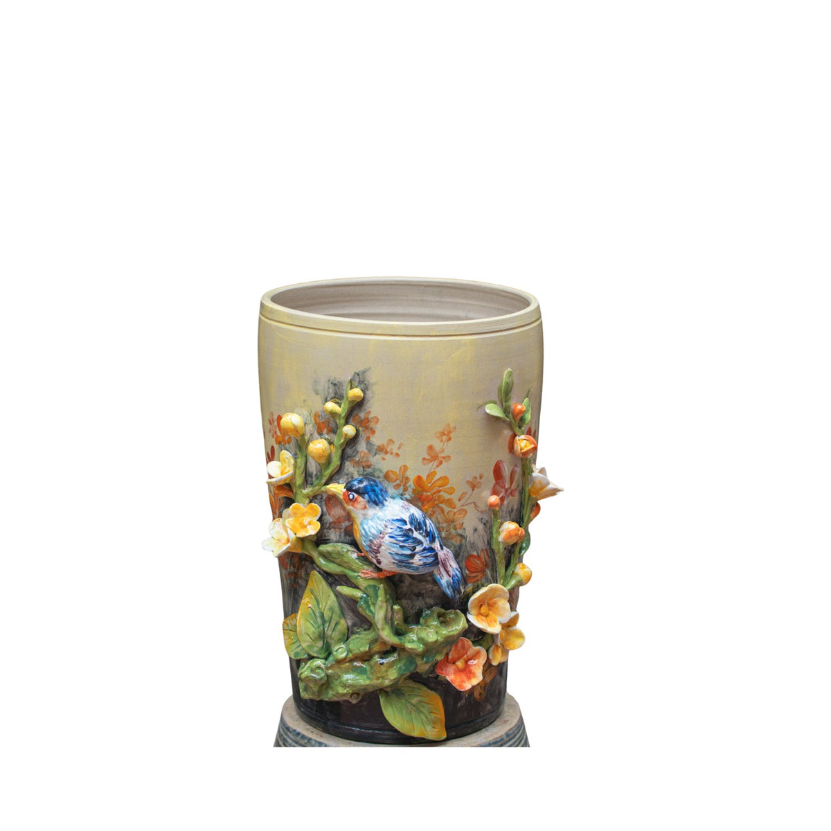 Bat Trang Handcrafted Ceramic Flower Vase 73