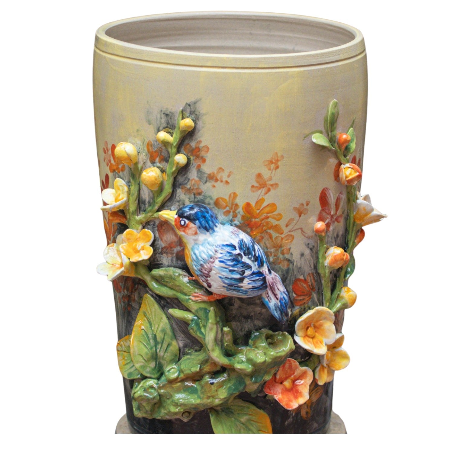 Bat Trang Handcrafted Ceramic Flower Vase 73