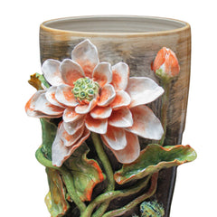 Bat Trang Handcrafted Ceramic Flower Vase 77