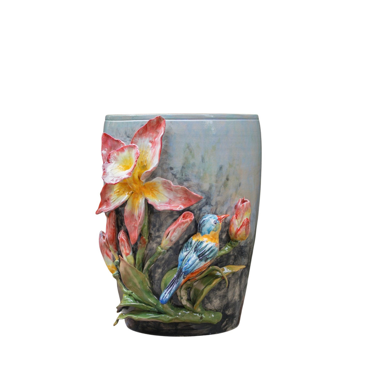 Bat Trang Handcrafted Ceramic Flower Vase 76
