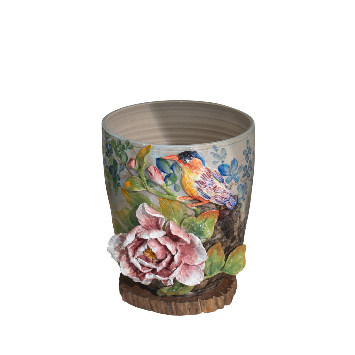 Bat Trang Handcrafted Ceramic Flower Vase 79