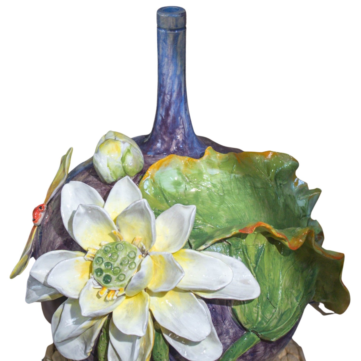 Bat Trang Handcrafted Ceramic Flower Vase 83