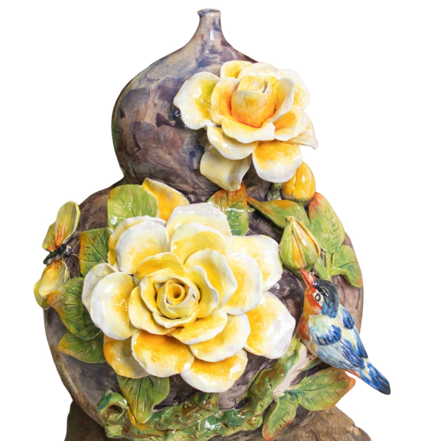 Bat Trang Handcrafted Ceramic Flower Vase 82