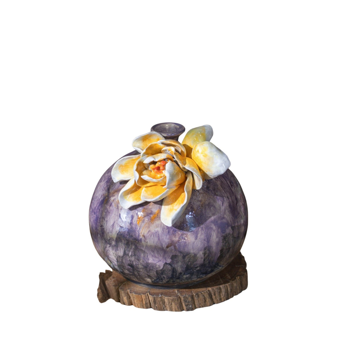 Bat Trang Handcrafted Ceramic Flower Vase 8