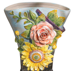 Bat Trang Handcrafted Ceramic Flower Vase 89