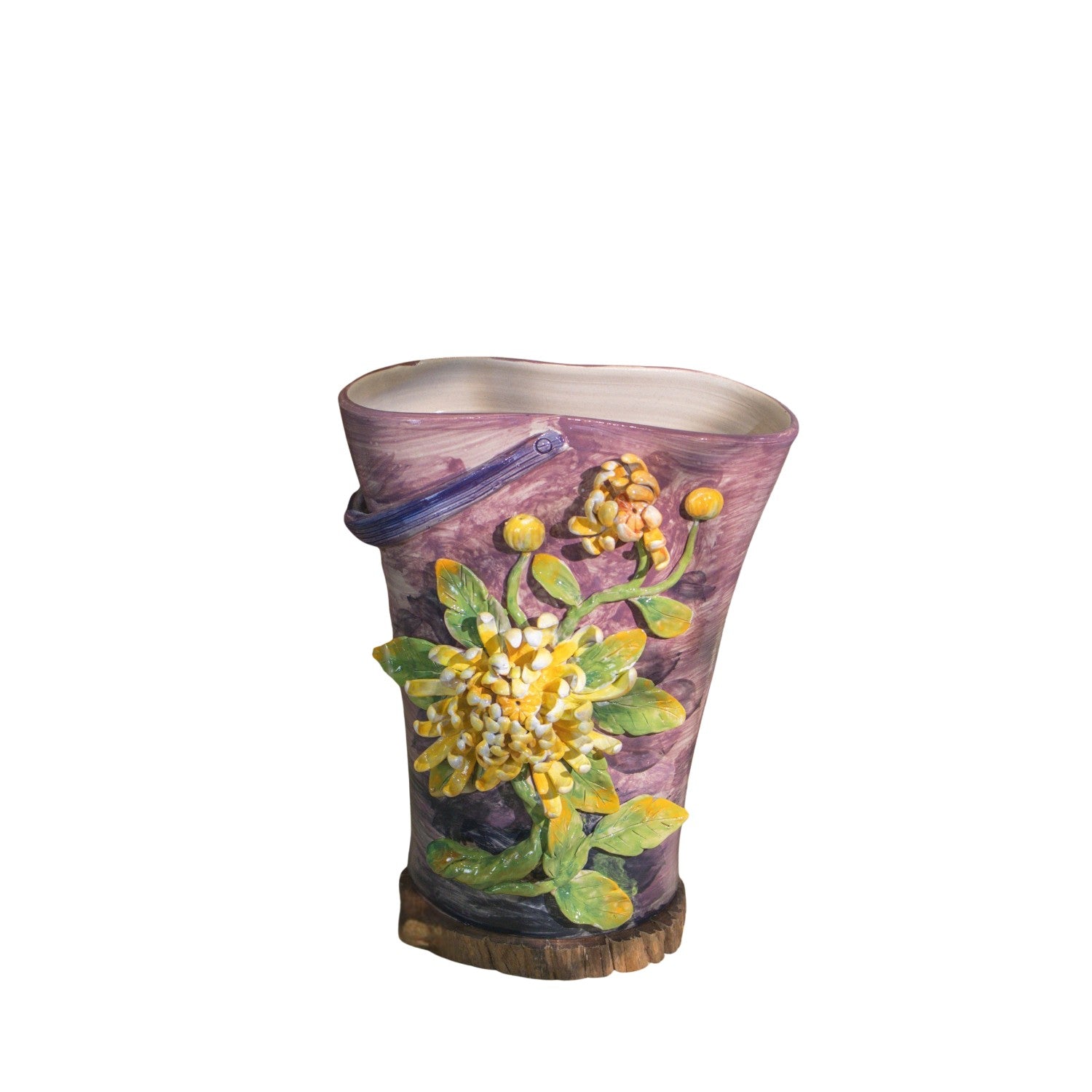 Bat Trang Handcrafted Ceramic Flower Vase 90