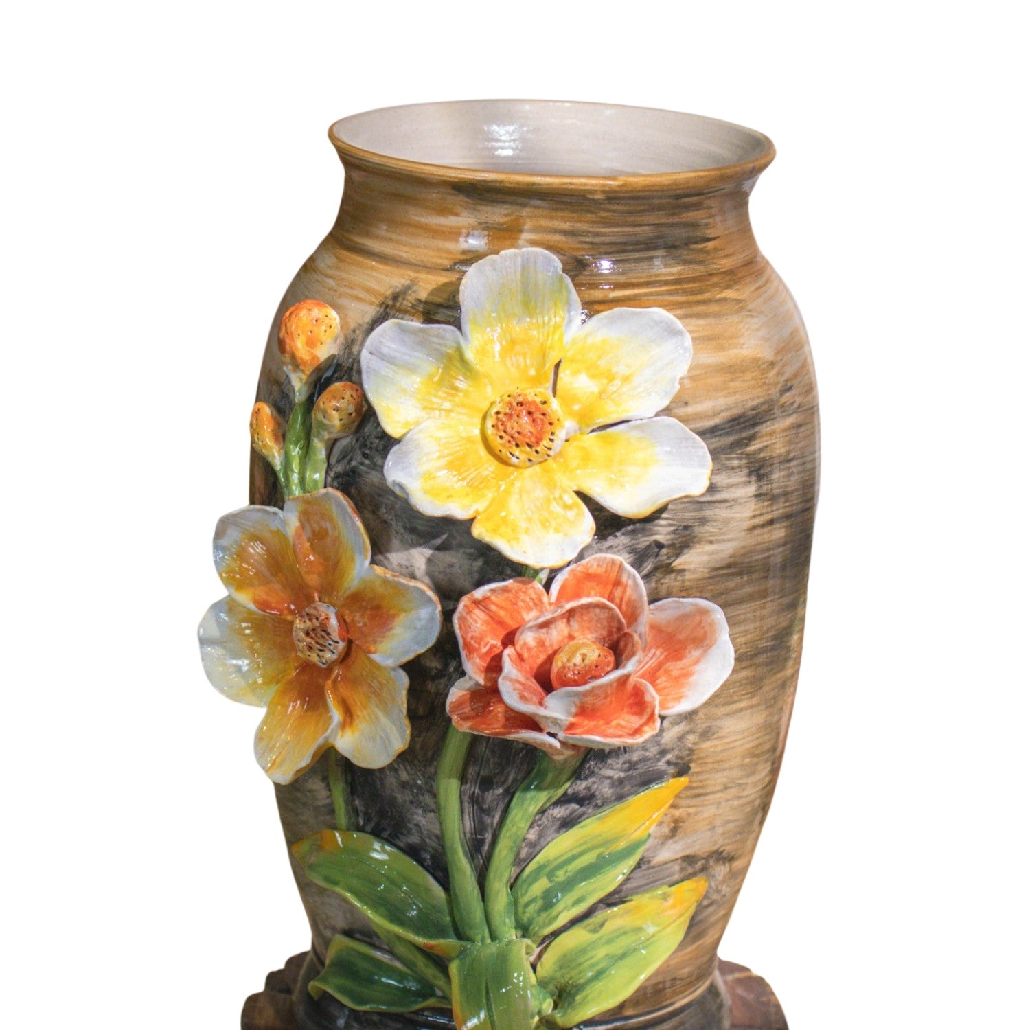 Bat Trang Handcrafted Ceramic Flower Vase 99