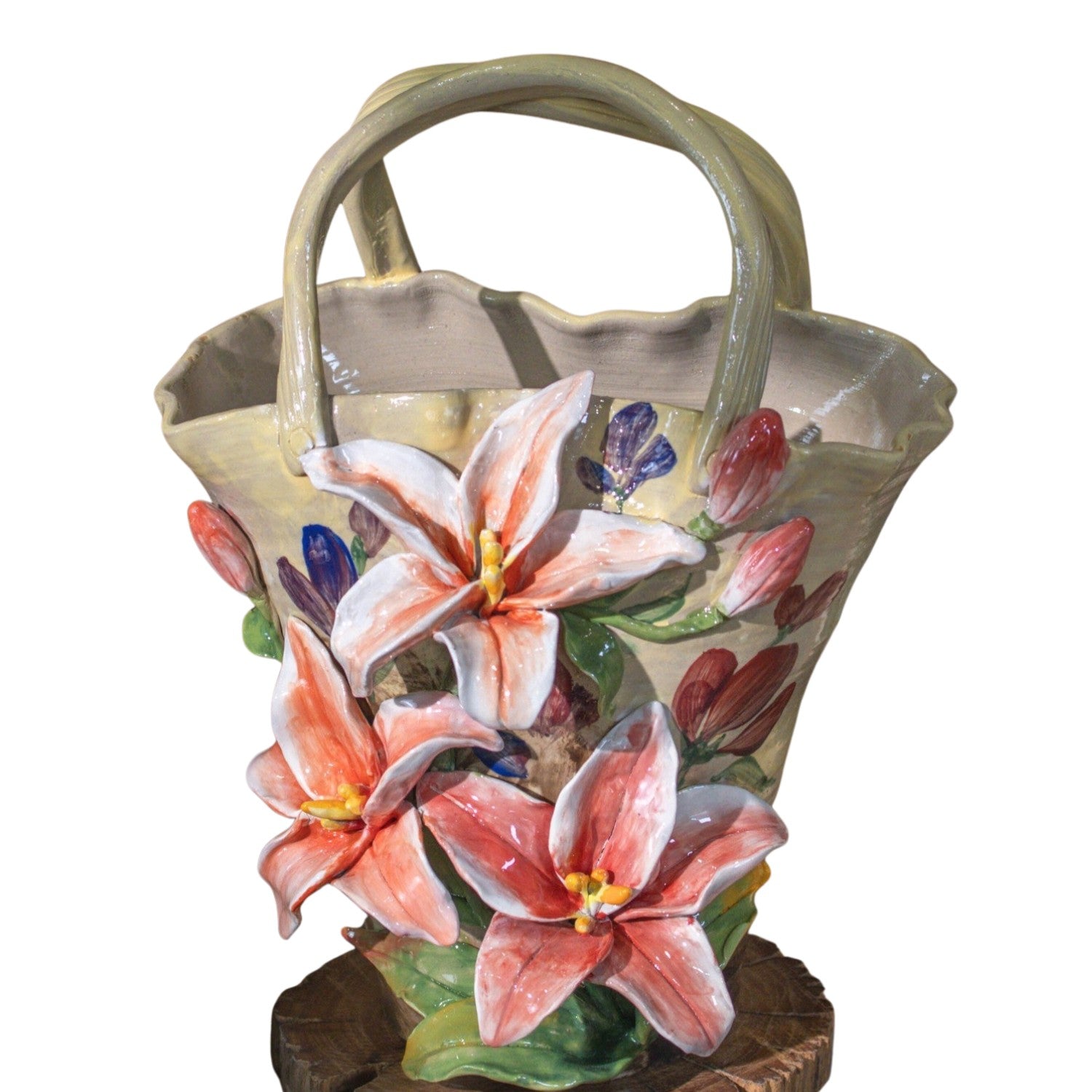 Bat Trang Handcrafted Ceramic Flower Vase 95