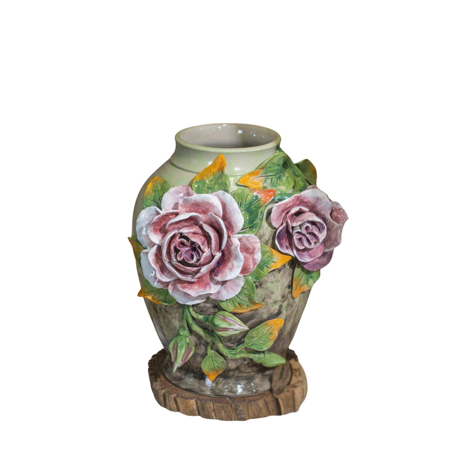 Bat Trang Handcrafted Ceramic Flower Vase 97
