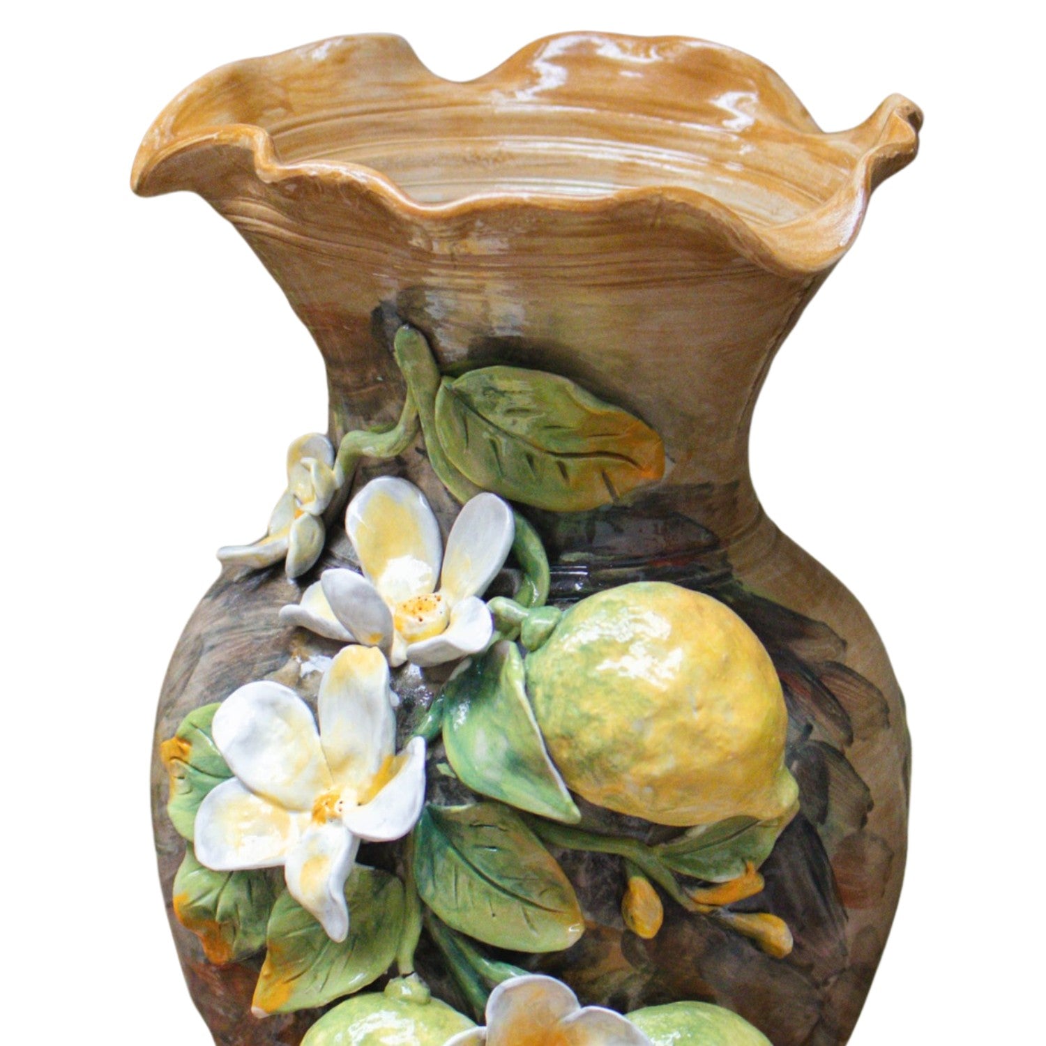 Bat Trang Handcrafted Ceramic Flower Vase 101