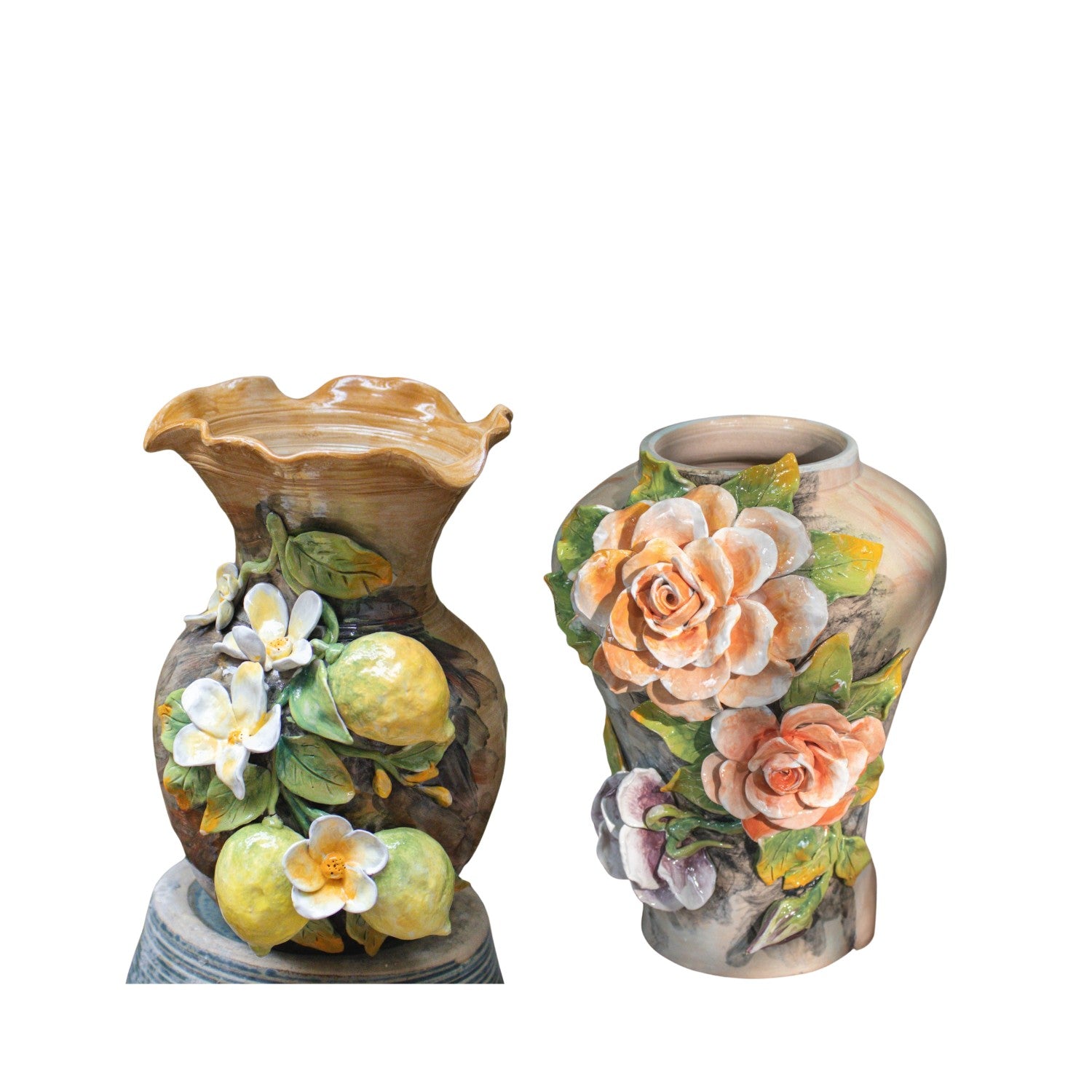 Bat Trang Handcrafted Ceramic Flower Vase 101