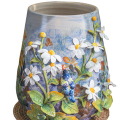Bat Trang Handcrafted Ceramic Flower Vase 102