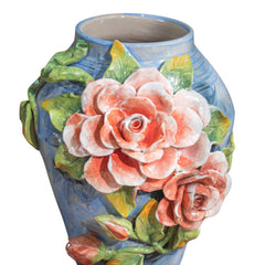 Bat Trang Handcrafted Ceramic Flower Vase 106