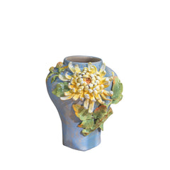 Bat Trang Handcrafted Ceramic Flower Vase 104